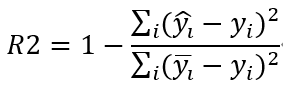 相關(guān)系數(shù)/決定系數(shù)R2計(jì)算公式